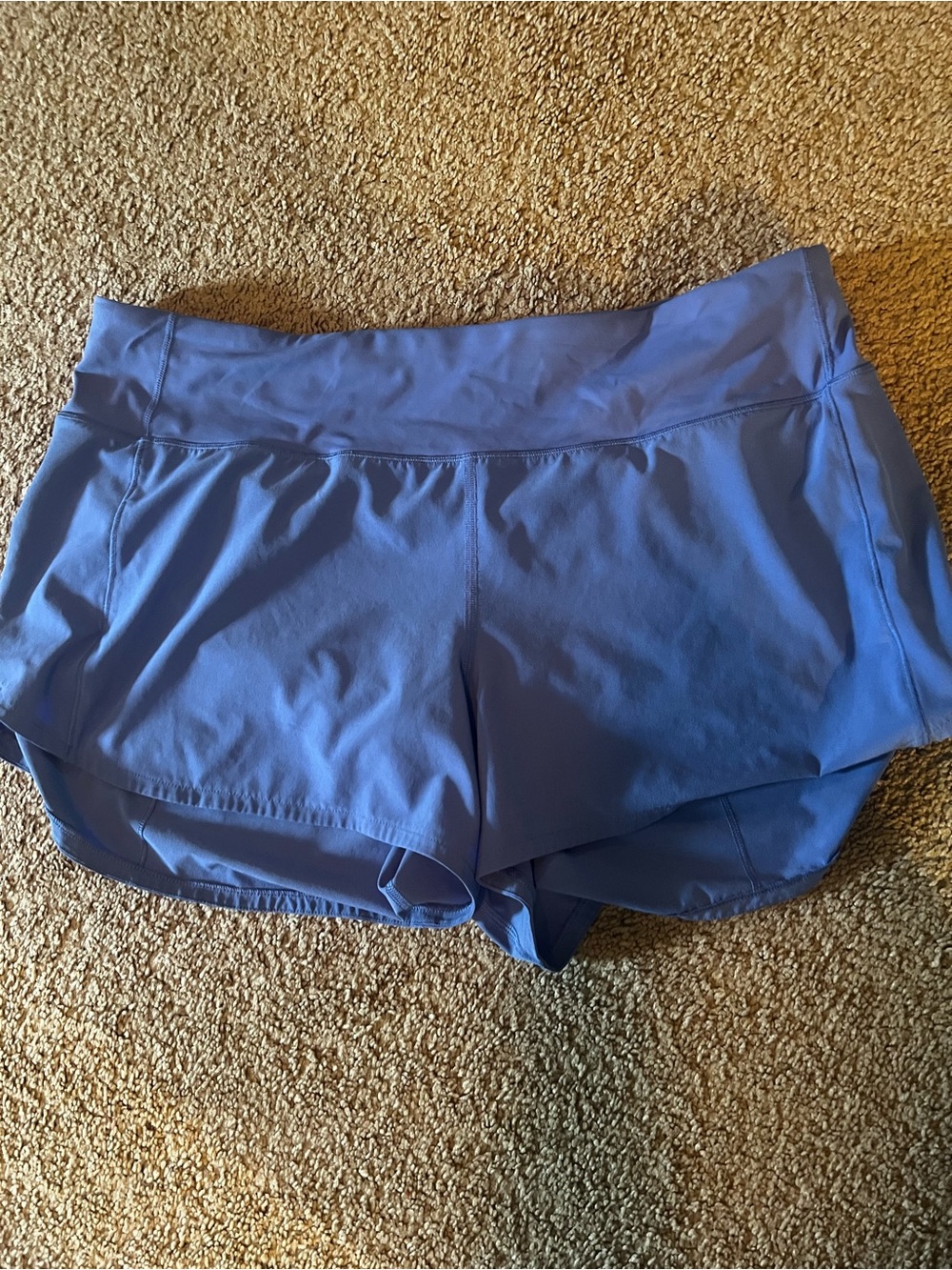 lululemon athletica Periwinkle High-Rise Running Shorts